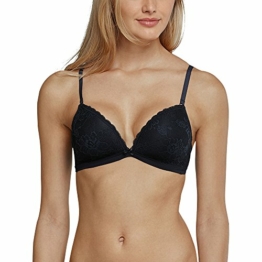 Schiesser Damen softbra zonder beugel BH, Blau (Nachtblau 804), 80A EU - 1