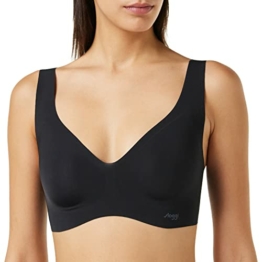 sloggi Damen ZERO Feel Bralette EX Bustier, Black, M - 1