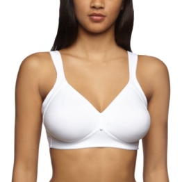 Triumph Damen Bügelloser BH Cotton Shaper N , Gr. 85C, Weiß (WHITE 03) -