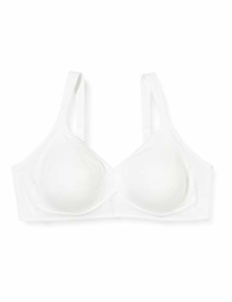 Triumph Damen Bügelloser BH Cotton Shaper N, Weiß (White 03), Gr. 100C - 1