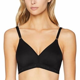 Triumph Damen Micro Fun N Bügelloser BH, Schwarz (Black 0004), 75B (Herstellergröße: 34B) - 1