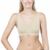 UnsichtBra Bustier Damen BH ohne Buegel | 3er Set Wohlfühl Bustiers Tops | Bügelloser Soft Bra | Schlaf Still Sport Bralette schwarz, weiß, beige (wellbra_swh)(L) - 5